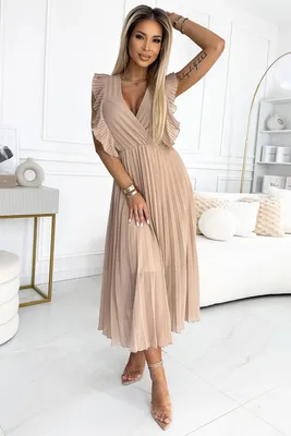 Productafbeelding van Kleid NUMOCO EMILY 315-6, kleur: beige, maat: S