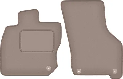 Immagine prodotto di Tappetini auto in velluto per Skoda Octavia IV E-Tec berlina, station wagon, liftback (2020-) - tappetini anteriori LUX beige (2 pezzi)