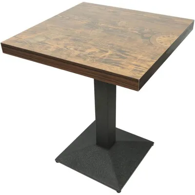 Produktbild von Bartisch Stehtisch wetterfest Outdoor Garten Küchentisch Bistrotisch 60x60x75cm MDF