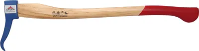 Produktbild von STUBAI Handsappel | hochwertiger, bruchfester Hickorystiel aus Eschenholz | 700 mm, 650 g Kopfgewicht | Handsappel Gesenkgeschmiedet | zum Aufnehmen und Transportieren von Holzstücken und Baumstämmen