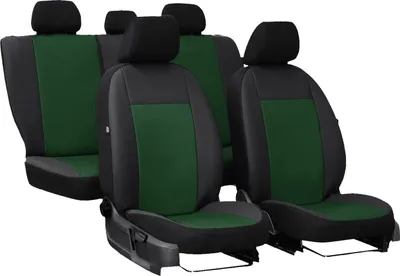 Produktbild von Sitzbezüge Auto Universal Schonbezug Sitzschoner für Toyota Corolla IX Grün Set