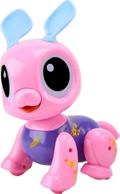 Image de Robo Smart Rabbit Lapin robot interactif avec son et lumière