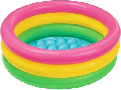 Zdjęcie produktu dla INTEX Sunset Glow Baby Pool brodzik basen nadmuchiwany basen dla dzieci