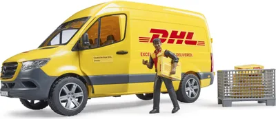 Obrázek produktu pro BRUDER MB Sprinter DHL+figurka+příslušenství 02671