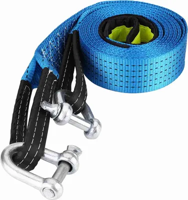 Obrázok produktu pre Auto Trailer Tow Rope Road Recovery ťahanie kábla s reflexnými pásikmi háčiky 8 ton 5 metrov