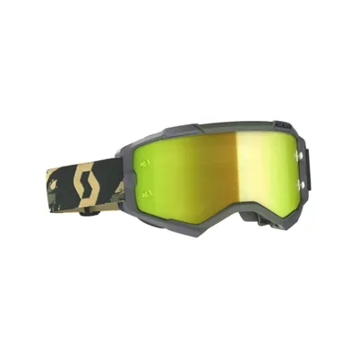 Produktbild von Scott Fury Chrome Motocross Brille Farbe: Gelb/Grün/Schwarz
