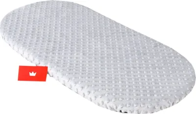 Produktbild von BABYLUX Spannbettlaken für Kinderwagen Spannbetttuch Bettlaken 5. Minky - Grau
