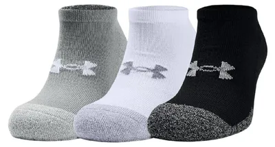 Productafbeelding van Under Armour - Onzichtbare sokken voor heren/dames, uni, hoogwaardig materiaal (3-pack) GT38411 (maat 47 EU - 50,5 EU) (zwart/grijs/wit)