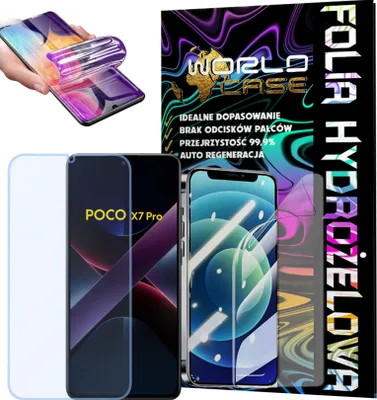Zdjęcie produktu dla Folia Hydrożelowa Ochronna Do Xiaomi Poco X7 Pro Na Ekran Mocna