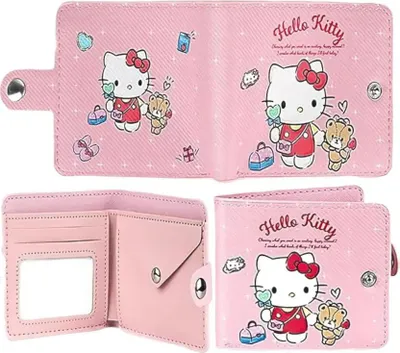 Obrázek produktu pro Dětská peněženka Hello Kitty se zapínáním