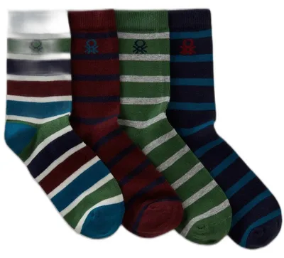 Immagine prodotto di Calzini United Colors of Benetton (4 paia), multicolore, taglia 12 anni