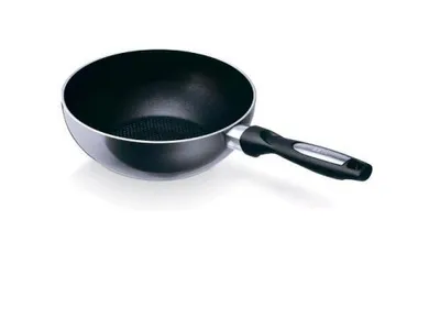 Produktbild von Beka PRO Induc WOK 13078204 Wokpfanne, 20 cm max. Durchmesser, Aluminium, Induktionsherd-geeignet, Antihaftbeschichtung