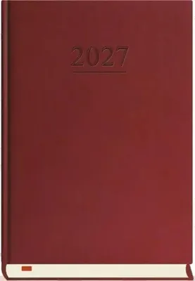 Immagine prodotto di Terminarz A5 dzienny Menadżera 2026 bordowy