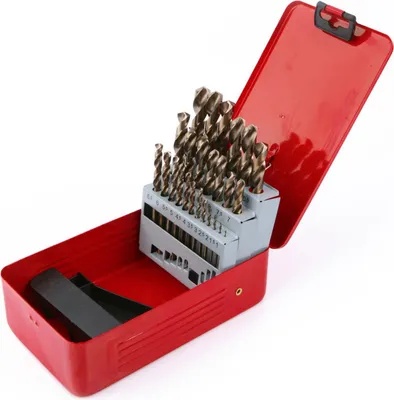 Immagine prodotto di Set punte trapano professionali HSS-CO 5% cobalto, 1–13 mm per metallo duro Hbm
