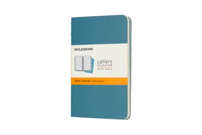 Produktbild von Moleskine Cahier Pocket/A6, 3er Set, Liniert, Lebhaftes Blau