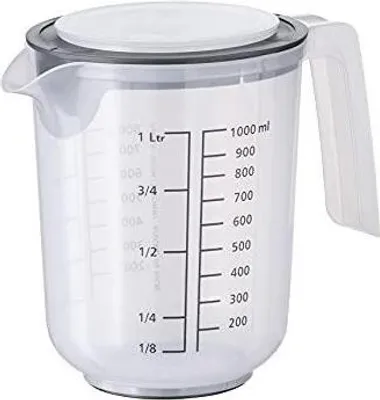 Produktbild von APS Messbecher Rührbecher mit Deckel 30058