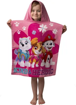 Image de Paw Patrol - "Kind And Heroic" serviette à capuche pour enfants AG3491 (taille unique) (Rose)