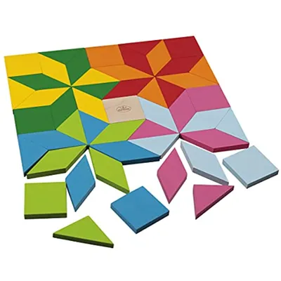 Zdjęcie produktu dla Detoa 14594 Mozaika drewniana, wielokolorowa
