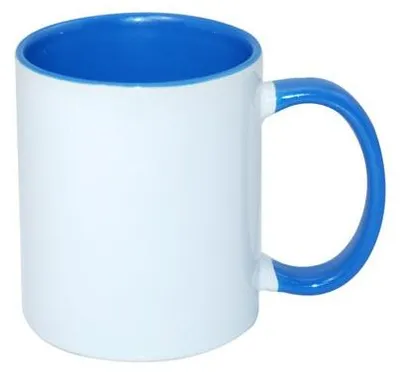 Zdjęcie produktu dla Kubek 330 ml ECO FUNNY Morski Niebieski Sublimacja Termotransfer