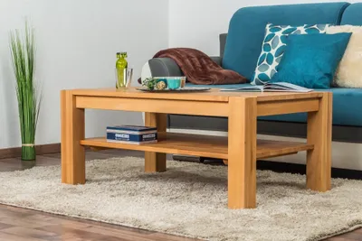 Produktbild von Couchtisch Wooden Nature 422 Kernbuche massiv - 105 x 65 x 45 cm (B x T x H)