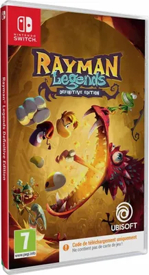 Produktbild von Ubisoft Rayman Legends - Definitive Edition - Code in a Box, Nintendo Switch, Multiplayer-Modus, E10+ (Jeder über 10 Jahre), Physische Medien