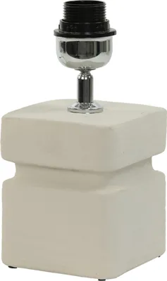 Image de Light & Living - lampe de table - Amta - beige - céramique - luminaire individuel - E27 - 7512943