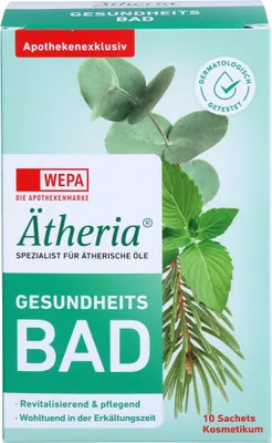 Produktbild von Ätheria Gesundheitsbad Badezusatz bei Erkältungen, 200 ml Lösung