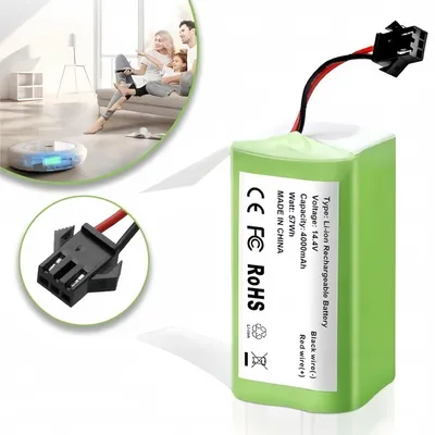 Produktbild von 14,4V 4000mAh Li-Ionen-Akku Ersatz für Eufy RoboVac 11S 15C 30C G10 G30 G40, kompatibel mit ausgewählten Ecovacs Deebot, Tesvor und Shark Modellen