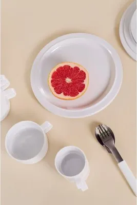 IKEA MOPSIG Besteckset, 16-teilig – Edelstahl-Besteck Im Minimalistischen Design, Spülmaschinenfest