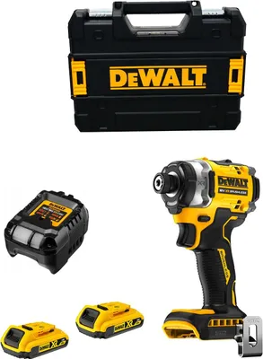 Produktbild von Schlagschrauber DeWALT DCF860D2T (2 x 2,0 Ah + DCB1102 + TSTAK II)
