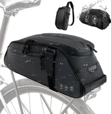 Produktbild von Famanu Fahrradtasche 8L - Wasserfest und reflektierend