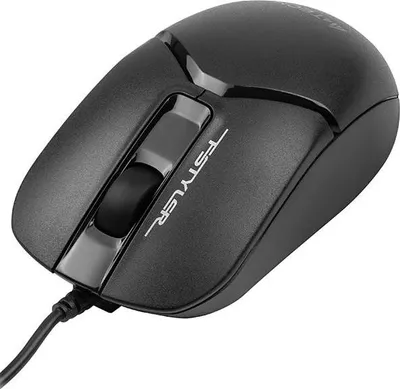 Zdjęcie produktu dla Mysz przewodowa A4tech FSTYLER FM12S Black (Silent)