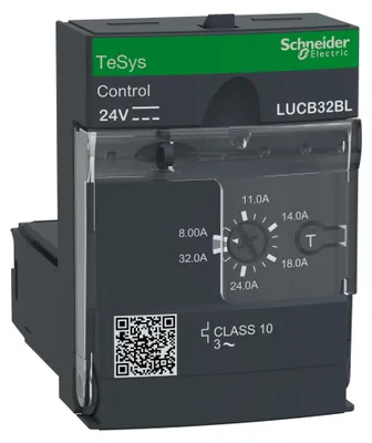 Imagen del producto de Schneider Electric LUCB32BL, unidad de control, clase 10, 8-32A, 24VDC - Unidades de control - Clase 10