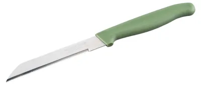 Produktbild von Nirosta Elemental Gemüsemesser Extra feiner Sägeschliff für Obst und Gemüse Nachhaltiger, rutschfester Griff