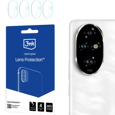Produktbild von 3mk Hybridglas Lens Protection für Honor 200 Pro Kamera Objektiv Kameralinse 0,16mm 6H (4 Stück)