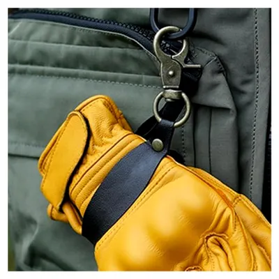 Produktbild von Halter für Arbeitshandschuhe, Gürtelhalter für Handschuhe, Lederhandschuhe mit Clip, Aufbewahrungslösung für Handschuhe, Feuerwehrzubehör für die Garage