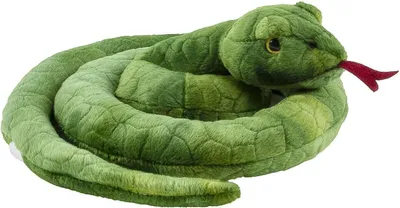 Produktbild von Schlange grün 90 cm Kuscheltier