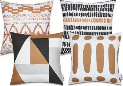Produktbild von Kissenbezüge Deko Wohnzimmer Geometrisch Muster Kissenbezug Sofa Zierkissenbezug