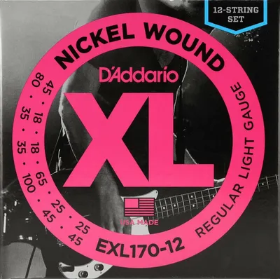 Produktbild von D'Addario EXL170-12