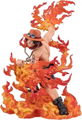Produktbild von Tamashii Nations One Piece Zero Pvc Extra Battle Portgas D Ace Bounty Rush 5jahrestag Figur 17 Cm Orange Orange One Size