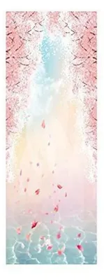 Produktbild von Mikrofaser Yoga Handtuch 185x65cm rutschfest atmungsaktiv für Fitness & Sport