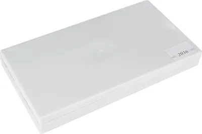 Produktbild von Quadratischer Pigment-Farbkasten, Farbmisch-Malpalette für Aquarell-Gouache-Acryl (36 Raster)