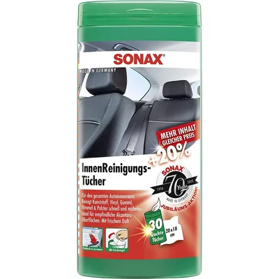 Produktbild von SONAX InnenReinigungsTücher (25er Box)