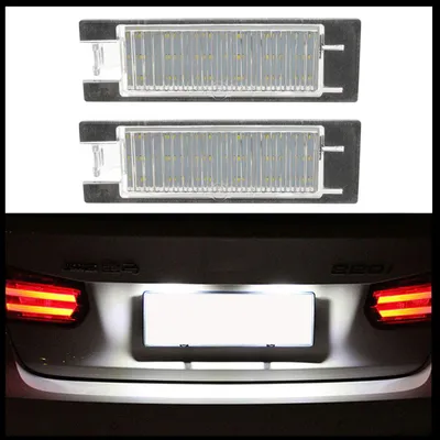 Productafbeelding van Kentekenverlichting, 2x LED SMD lampen, geschikt voor Jeep Renegade vanaf 2014