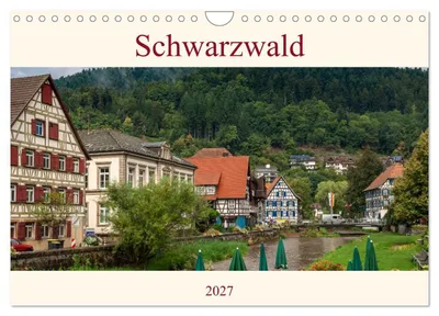 Produktbild von Schwarzwald (Wandkalender 2027 DIN A4 quer), CALVENDO Monatskalender