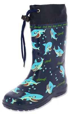 Produktbild von Beck Jungen Sharks Gummistiefel, Blau, 31 EU