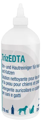 Produktbild von 118 ml TrizEDTA Ohr- & Hautreiniger für Hund & Katze