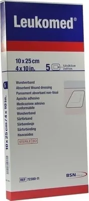 Image de Leukomed pansements stériles 10x25 cm 5 pces