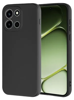 Produktbild von Handyhülle für OnePlus Nord 6 Silikon TPU Dünn Stoßfest Flexibel Schwarz