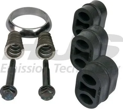 Produktbild von HJS Montagesatz Schalldämpfer 82 14 9066 für OPEL Astra G CC (T98)